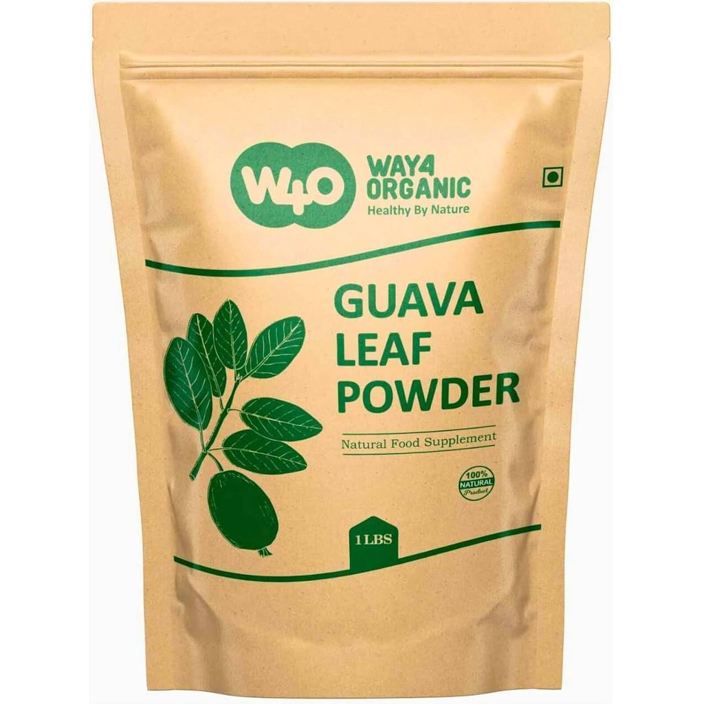 Guava Leaf Powder (100% Natural & Pure), Guava Leaf Tea, Hair Re-Growth, Skin & Nails, No Preservati