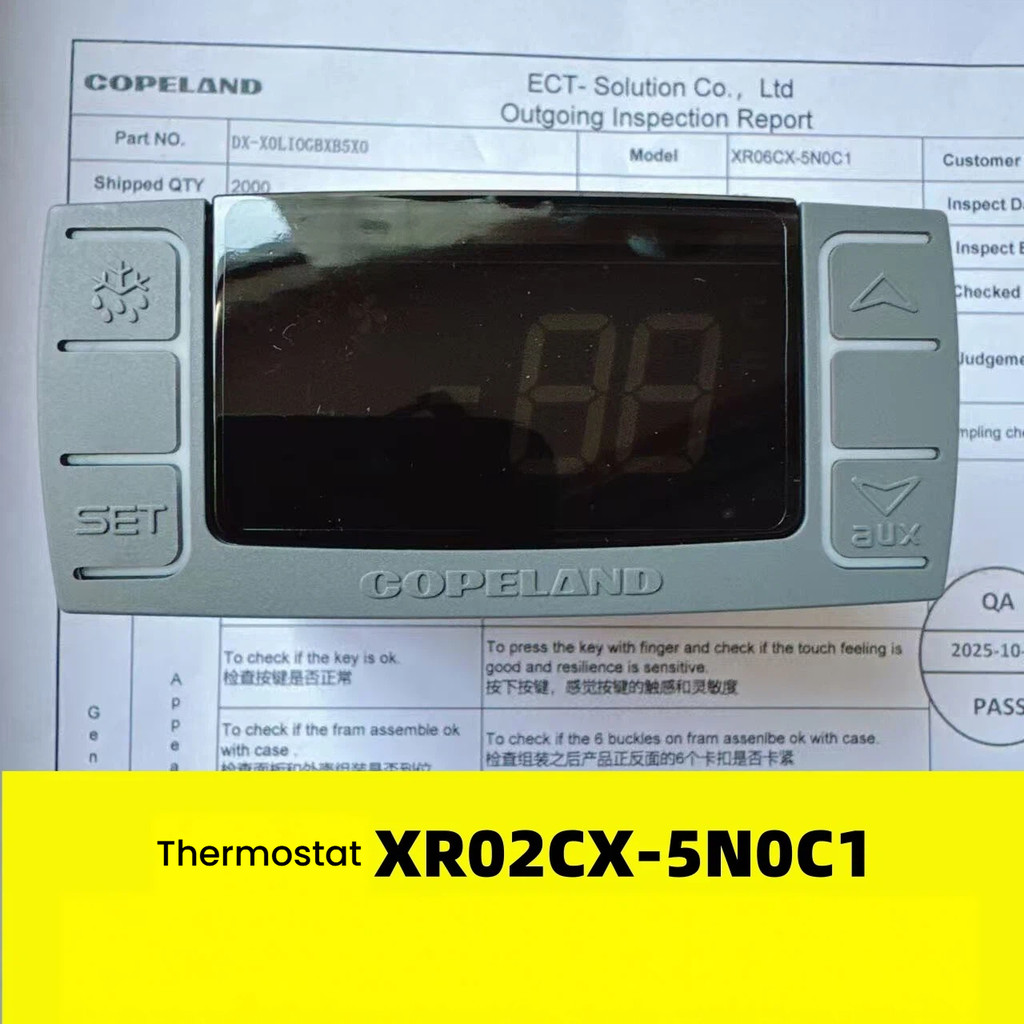 เทอร์โมสตัทเอลฟ์อิตาลี DEXELL XR02CX-5N0C1 220V รีเลย์เดี่ยว