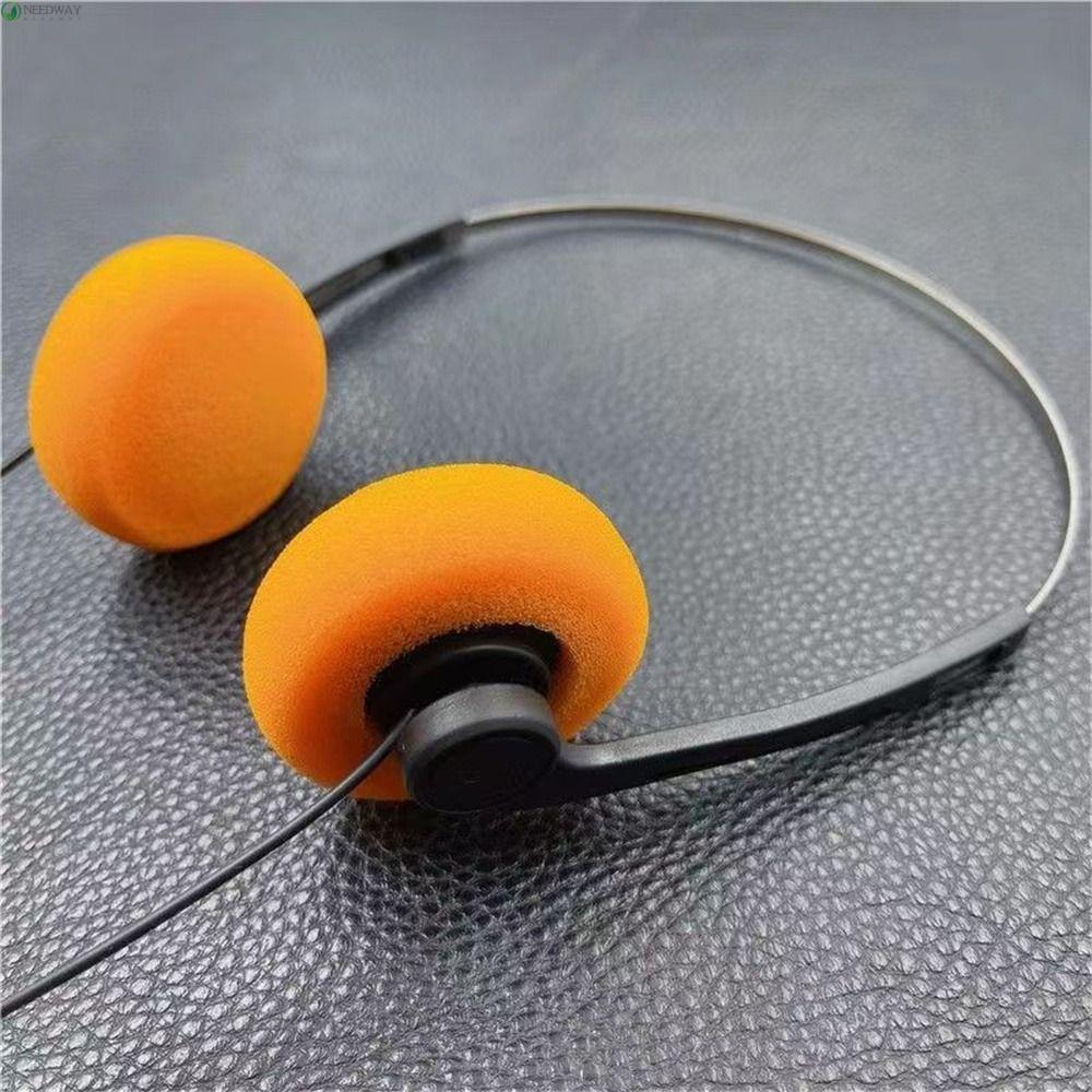 NEEDWAY Retro Feelings Headphone, Vintage Wired Underwire Headphone, Fashion 80s 90s Over Ear 3.5mm 