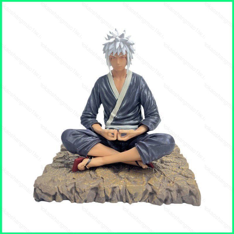 Naruto Shippuden Youth Jiraiya สมาธินั่ง Action Figure อะนิเมะสะสมเครื่องประดับ