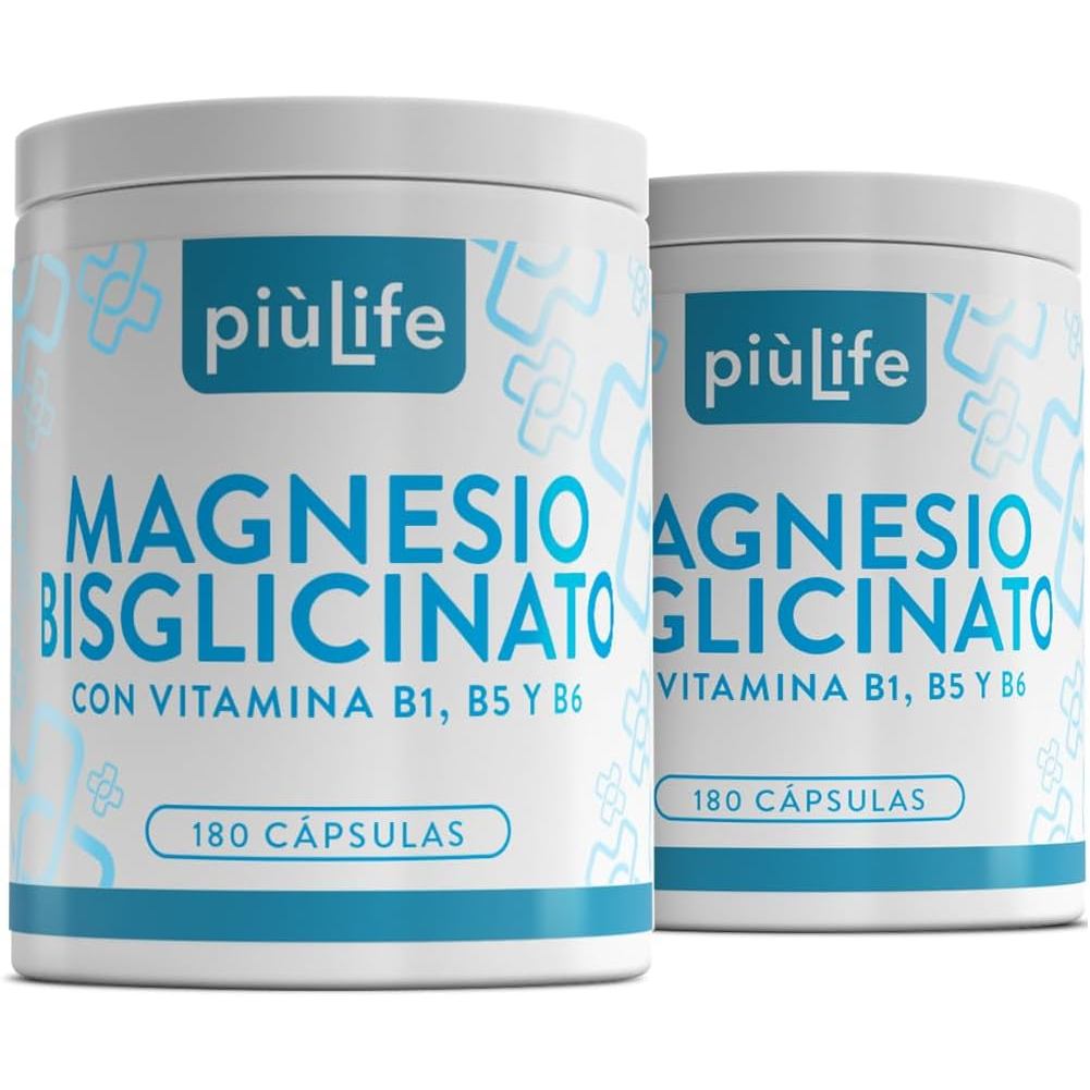 Magnesium Diglycinate 1500mg Pi Life บรรจุแมกนีเซียมบริสุทธิ์ 300 มก. 360 แคปซูล