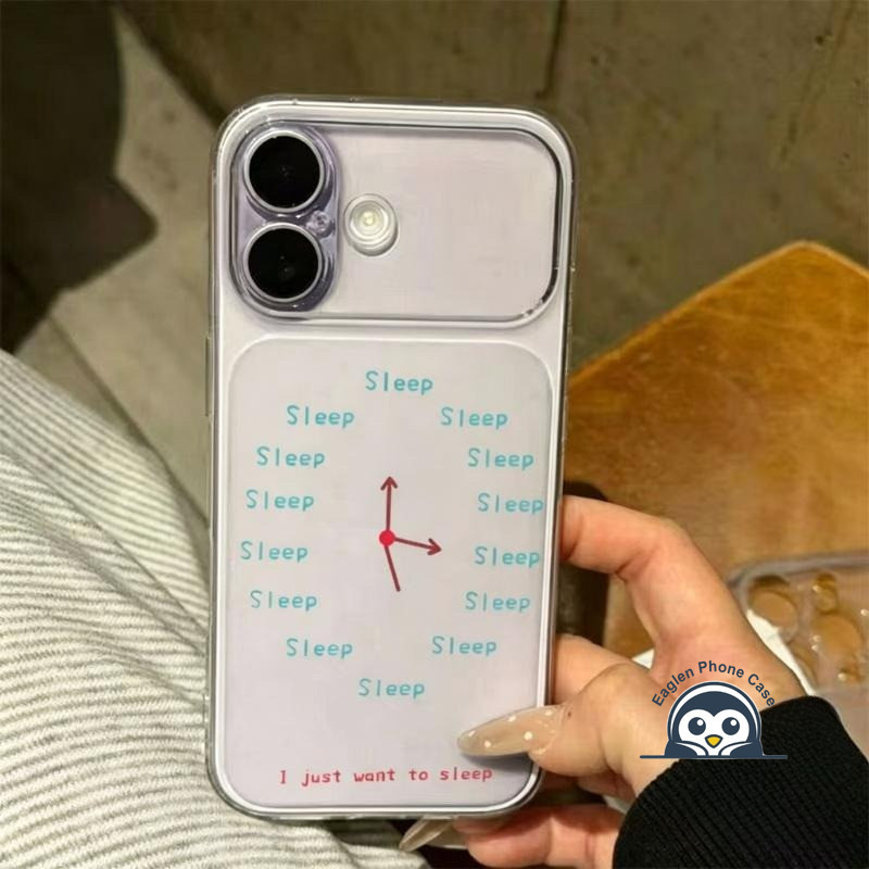 ตลก "Sleep" นาฬิการูปแบบสําหรับ Realme Note 80 70T 60 60X 50 P3 Lite P1 ความเร็ว C21Y C20A C17 C15 C