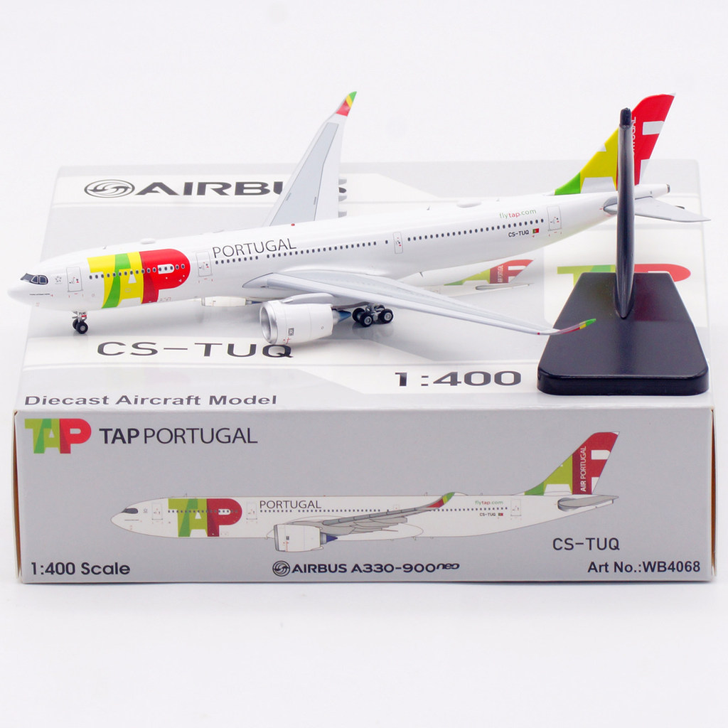 การบิน 1/400 蓝牙空 A330-900NEO โลหะโลหะ 飞机器 CS-TUQ