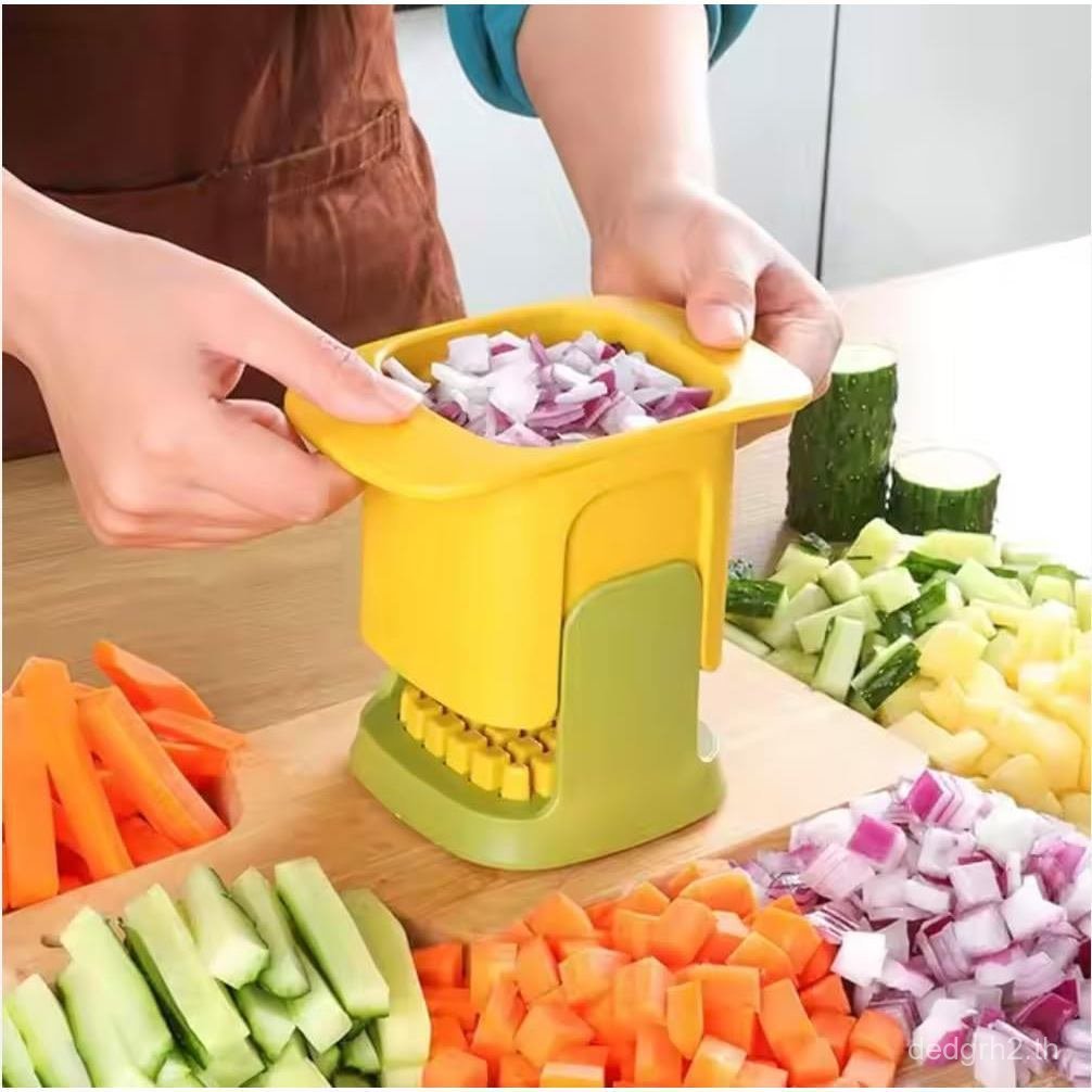 Rau cChopperandDicer, YellowandGreen, ChopFruitsandQuickly DEOX
