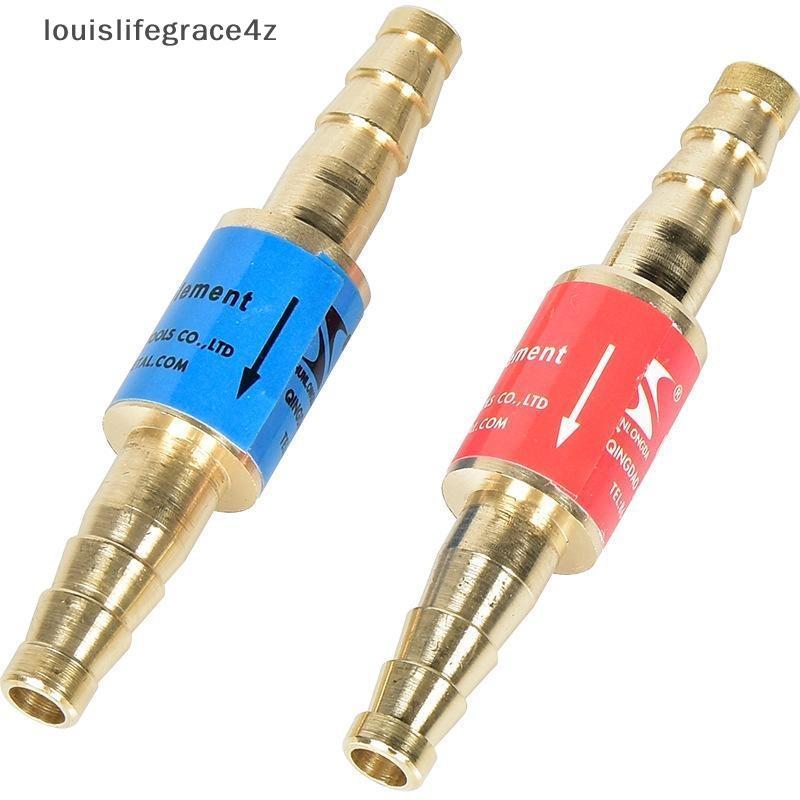 Grace4z Acetylene Oxy Flashback Arrestor Safety Valve 6 มม.8 มม.10 มม.พร้อมแคลมป์ยึดสําหรับซ่อมรถยนต