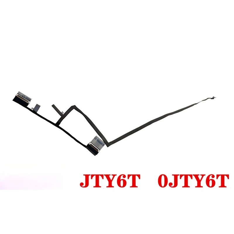 ยี่ห้อใหม่สําหรับ Dell Latitude 3510 E3510 หน้าจอ LCD EDP สายหน้าจอ LCD JTY6T 0JTY6T 30-Pin 450.0KD0
