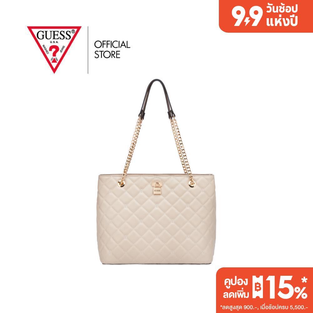 กระเป๋า Guess รุ่น LG198722 RAMONA CARRYALL สีเบจ