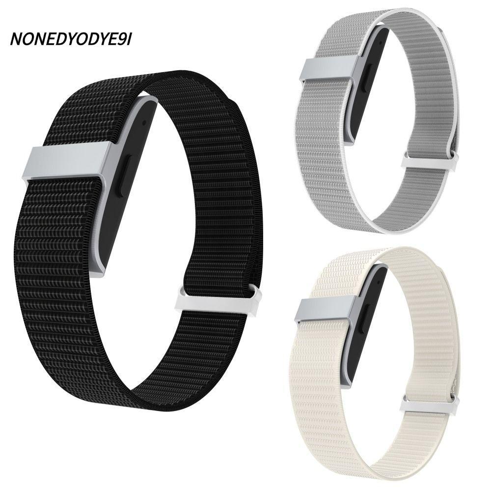 NONEDYOYE9I Fitness Tracker สายรัด,ไนลอนปรับกีฬา,คุณภาพสูง Breathable 20 มม.สายรัดข้อมือสําหรับ Hume