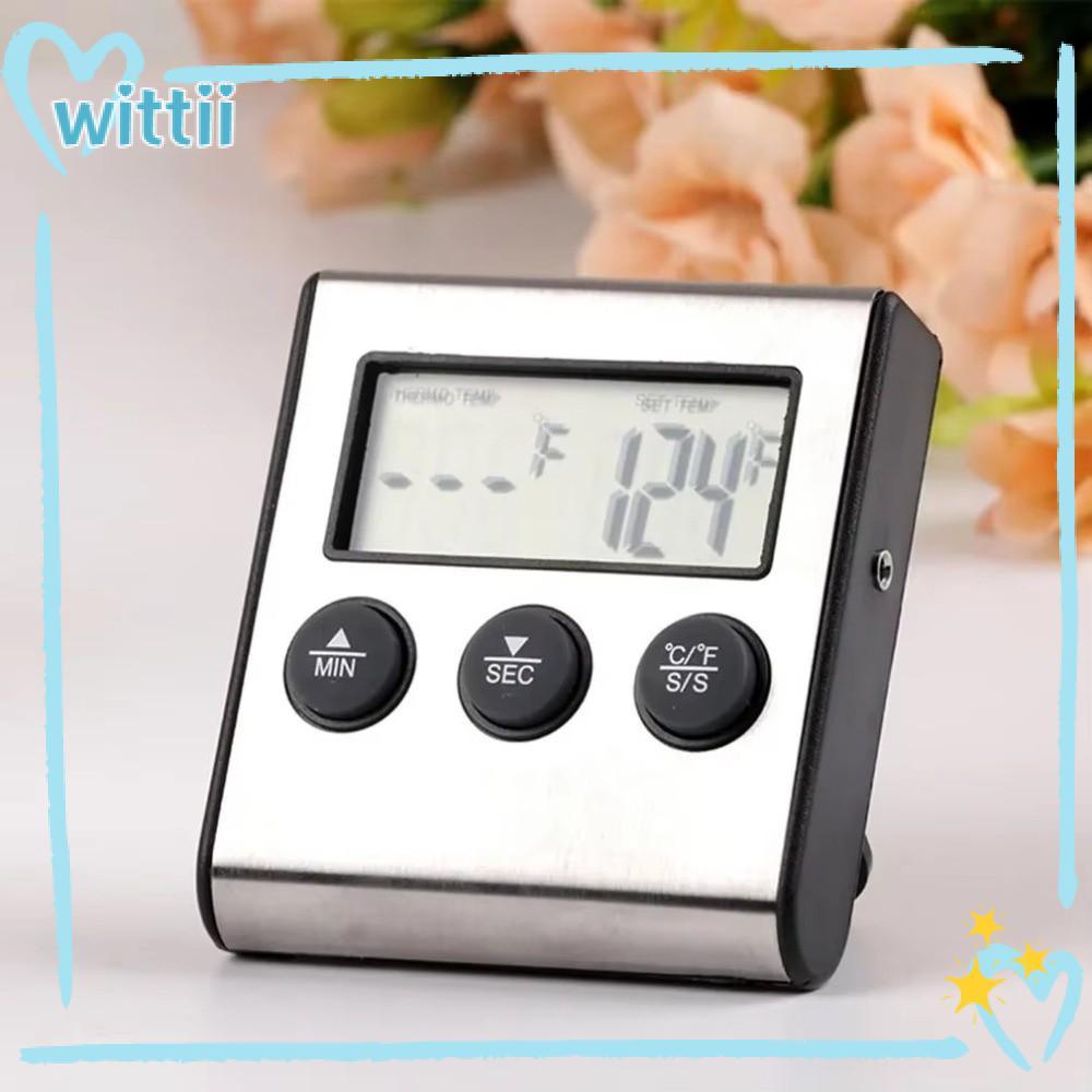 WITTII เครื่องวัดอุณหภูมิทําอาหารดิจิตอล, Probe ประเภทคู่มือชุดอุณหภูมิเครื่องวัดอุณหภูมิอาหาร Probe