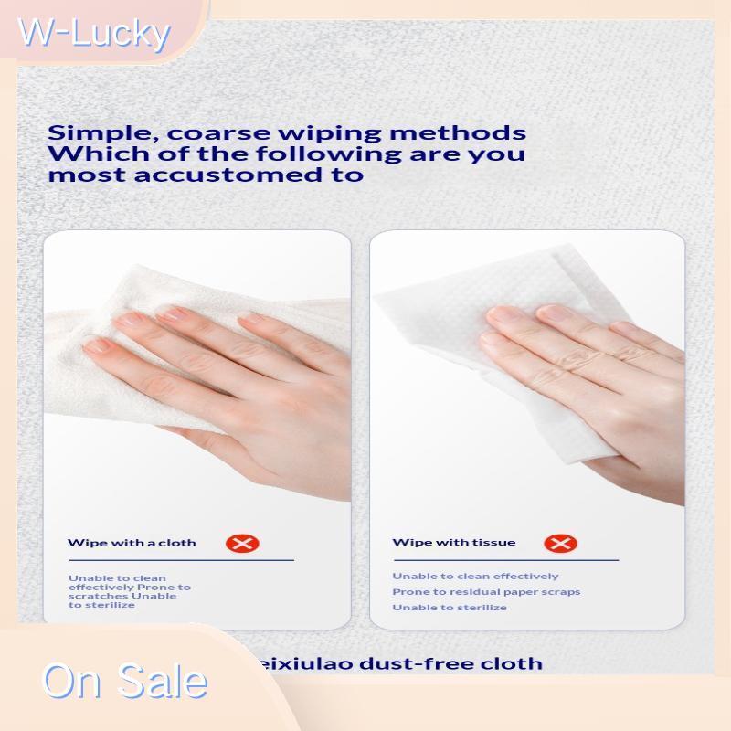W-Lucky HK4090 Anti-static Cleanroom Wiper Super Soft Lint ฟรี Non-Scratch ผ้าสําหรับทุกวันขนาดเล็ก 