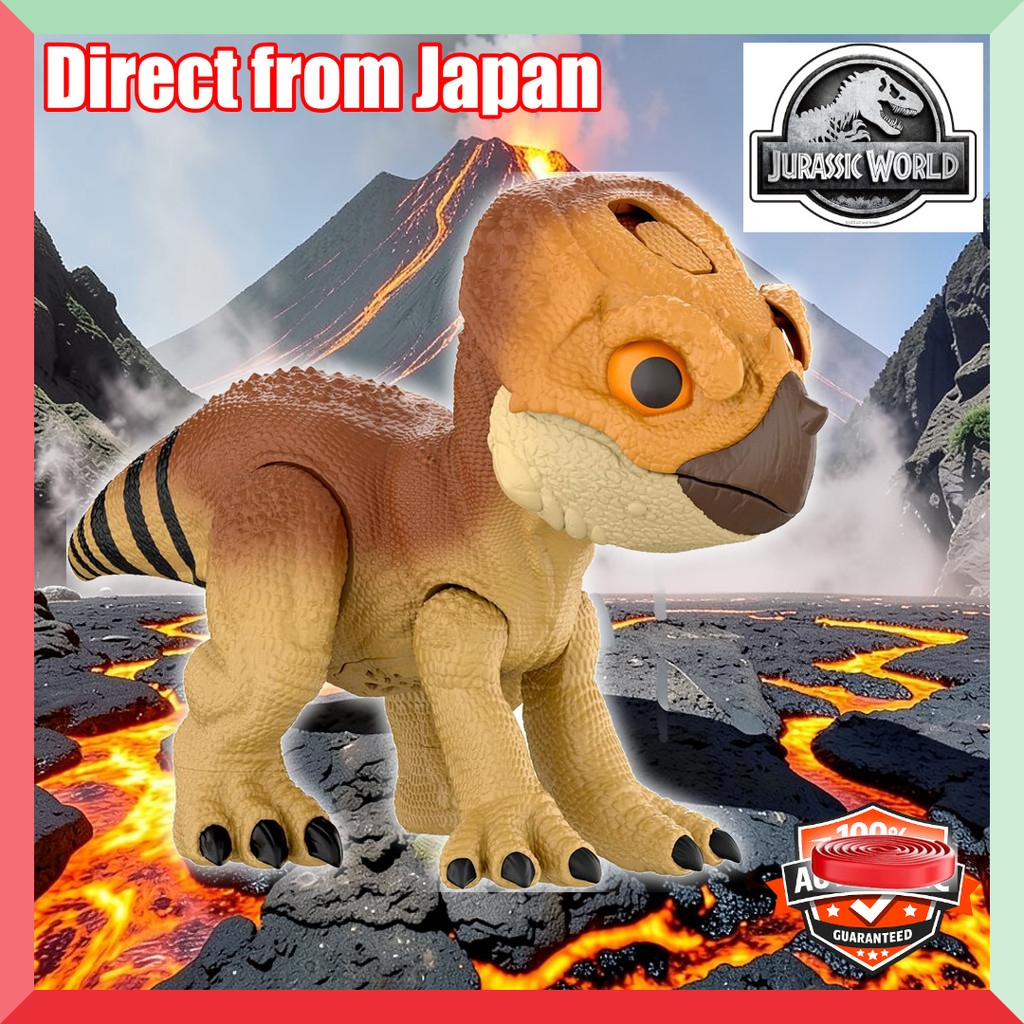 Jurassic World จูราสสิคเวิลด์ Mattel Train It! Acrocanthosaurus with food Dinosaur Figure Sound & Ac