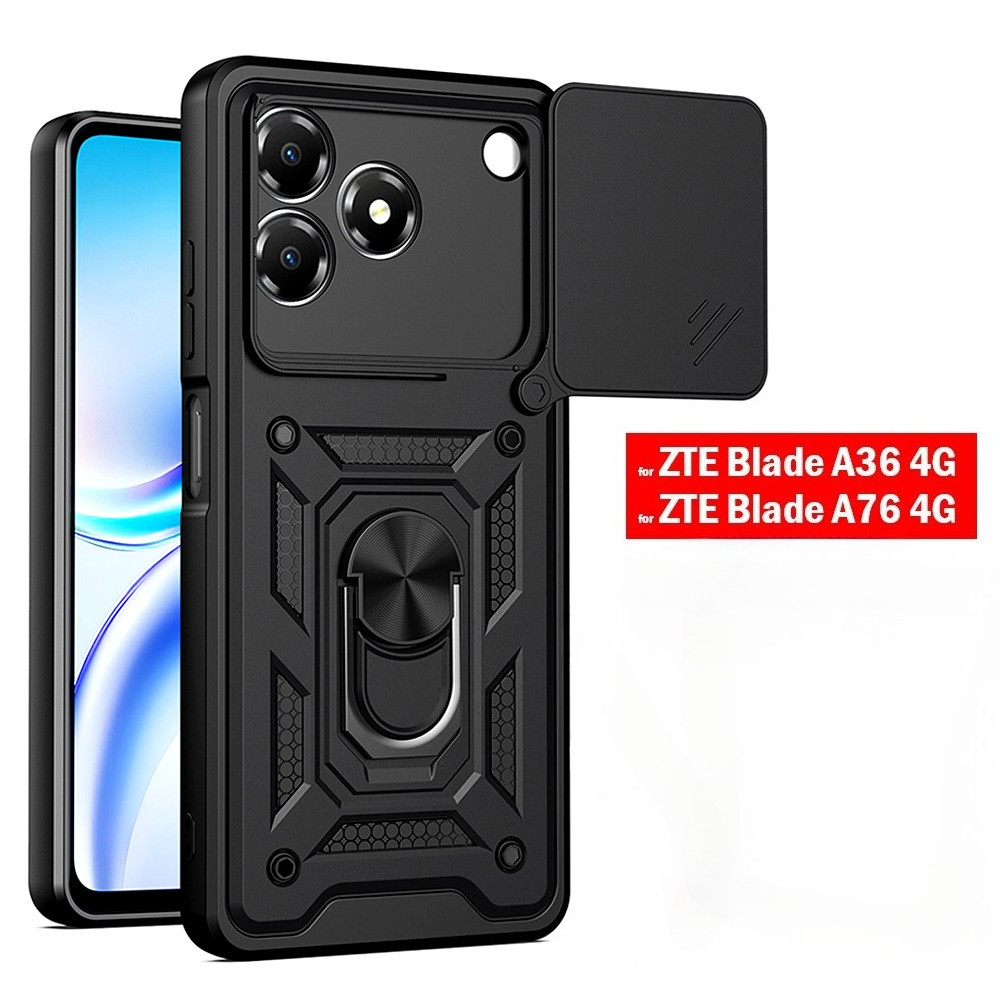 CASE ZTE BLADE A36 4G / A76 4G IRING CASE MILITARY SLIDE CAMERA