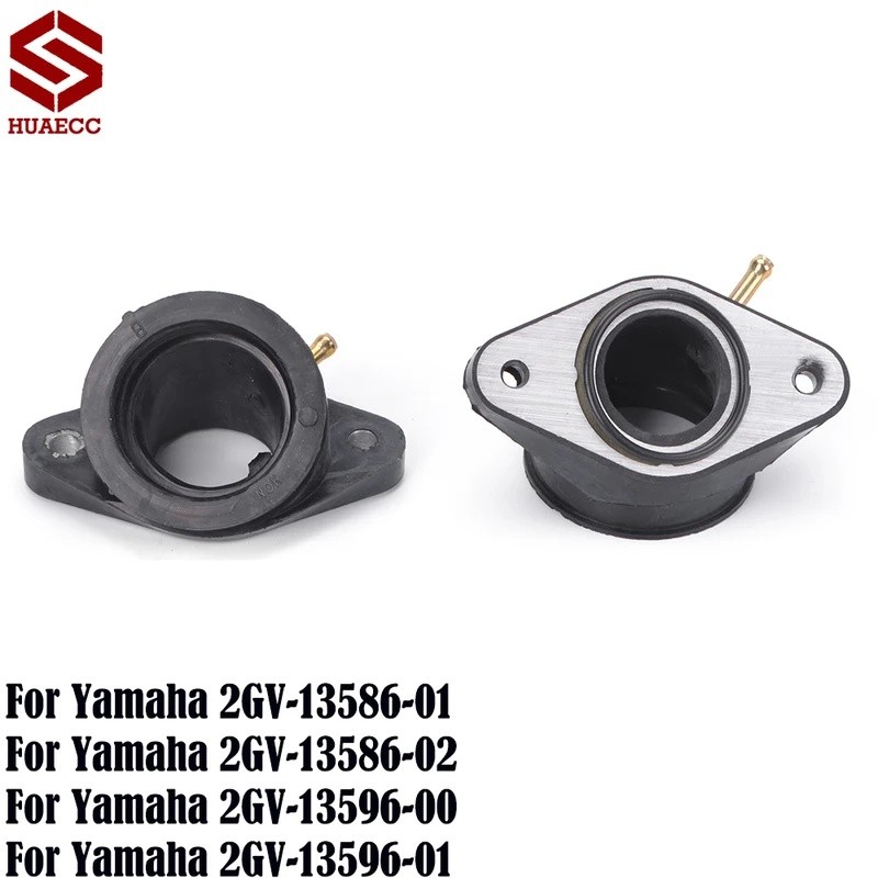 LJJ LJJ คาร์บูเรเตอร์อินเทอร์เฟซ Manifold กาวไอดีสําหรับ Yamaha Virago 400 500 535 XV400 XV500 XV500