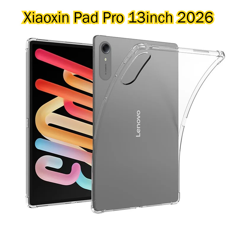 สําหรับ Lenovo Xiaoxin Pad Pro GT 13 นิ้ว 2026 Idea Tab Pro Gen 2 13/Xiaoxin Pad Pro 13 "Soft TPU Ca