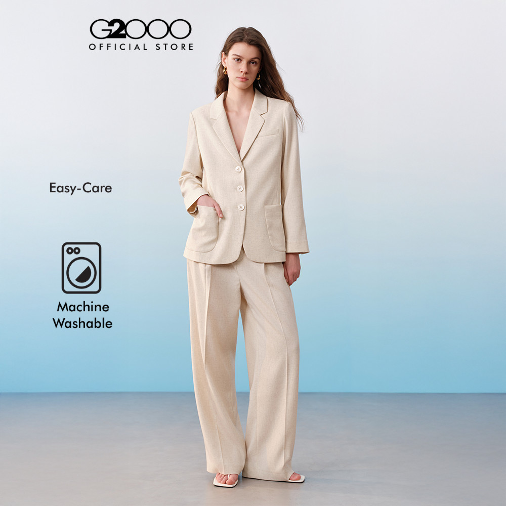 G2000 เสื้อสูทสำหรับผู้หญิง ทรง Relaxed Fit รุ่น 61211065