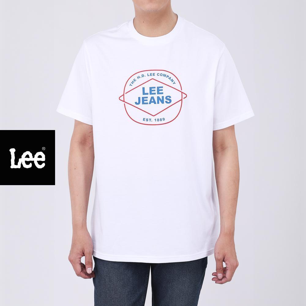 LEE เสื้อยืดแขนสั้นผู้ชาย Comfort รุ่น LE S526MTSSF07 สีขาว