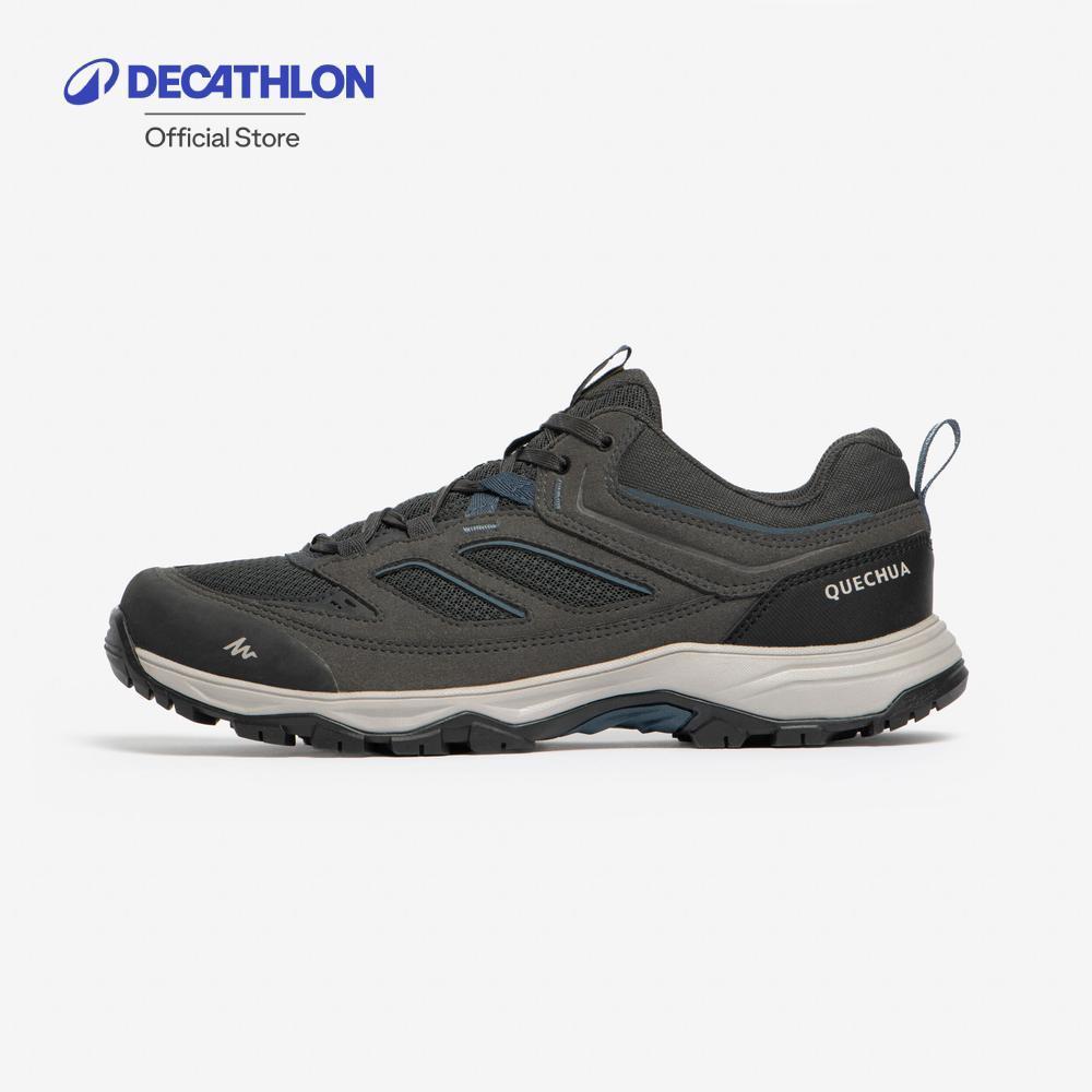Decathlon Men’S Mountain Hiking Boots Mh100 รองเท้าเดินป่าผู้ชาย รุ่น Mh100 - Grey