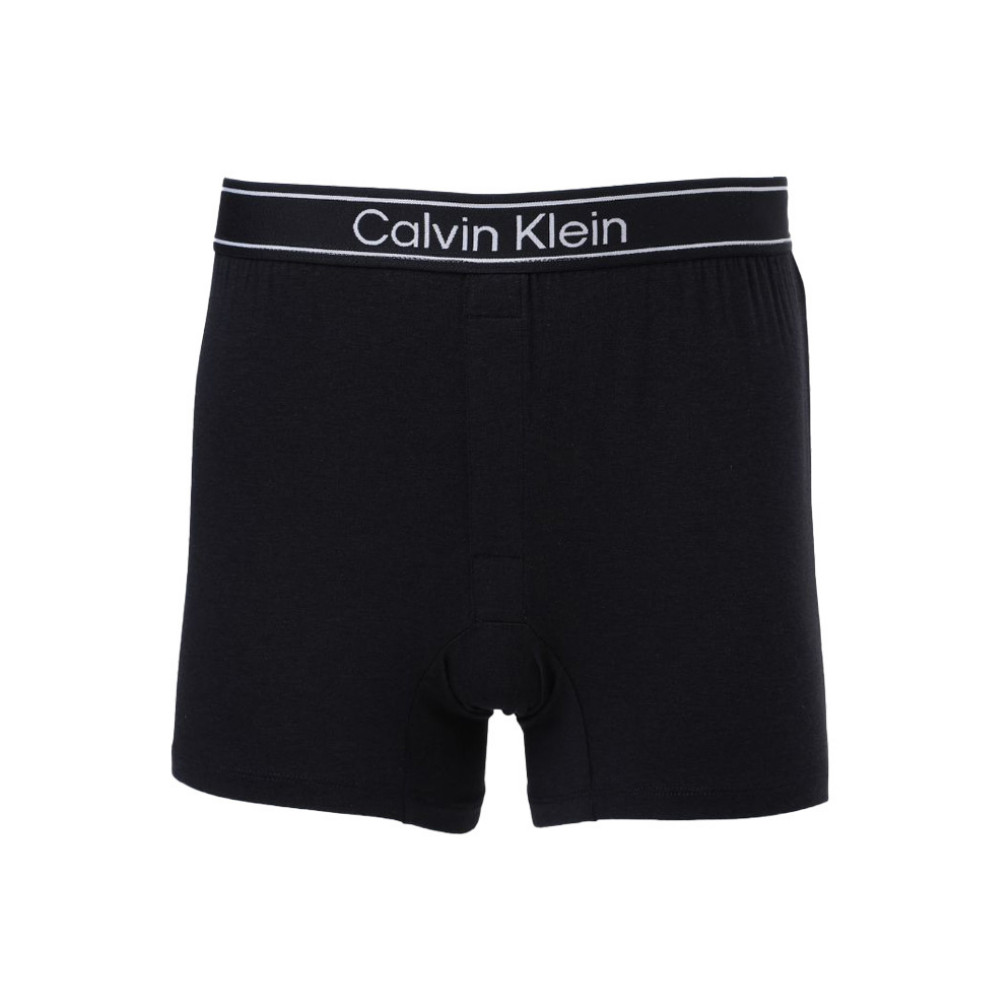 CALVIN KLEIN กางเกงบ๊อกเซอร์ผู้ชาย Viscose Cotton Blend ทรง Boxer แพ็ค 3 ชิ้น รุ่น NP2840O UB1-สีดำ รูปที่ 5