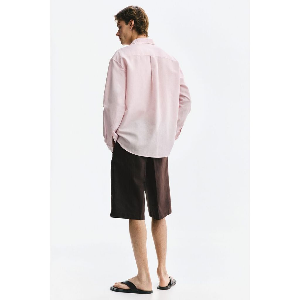 H&M قميص رجالي كتان مريح — صورة 6