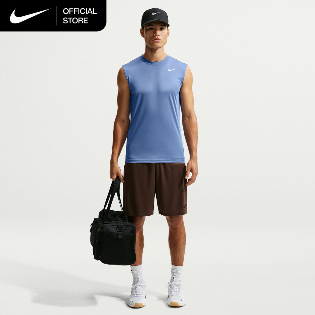 NIKE فانيلة تدريب رجالية Dri-FIT — نيلي — صورة 5