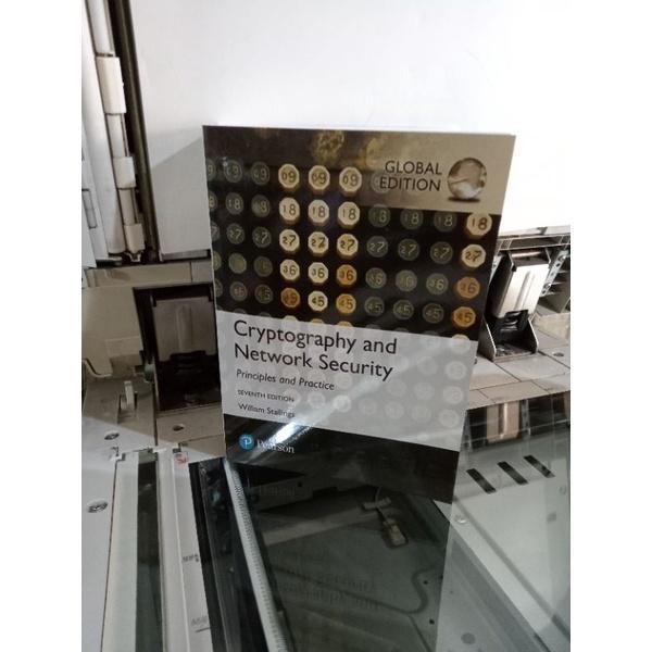 หนังสือทางกายภาพ Cryptography and Network Security: หลักการและการปฏิบัติ