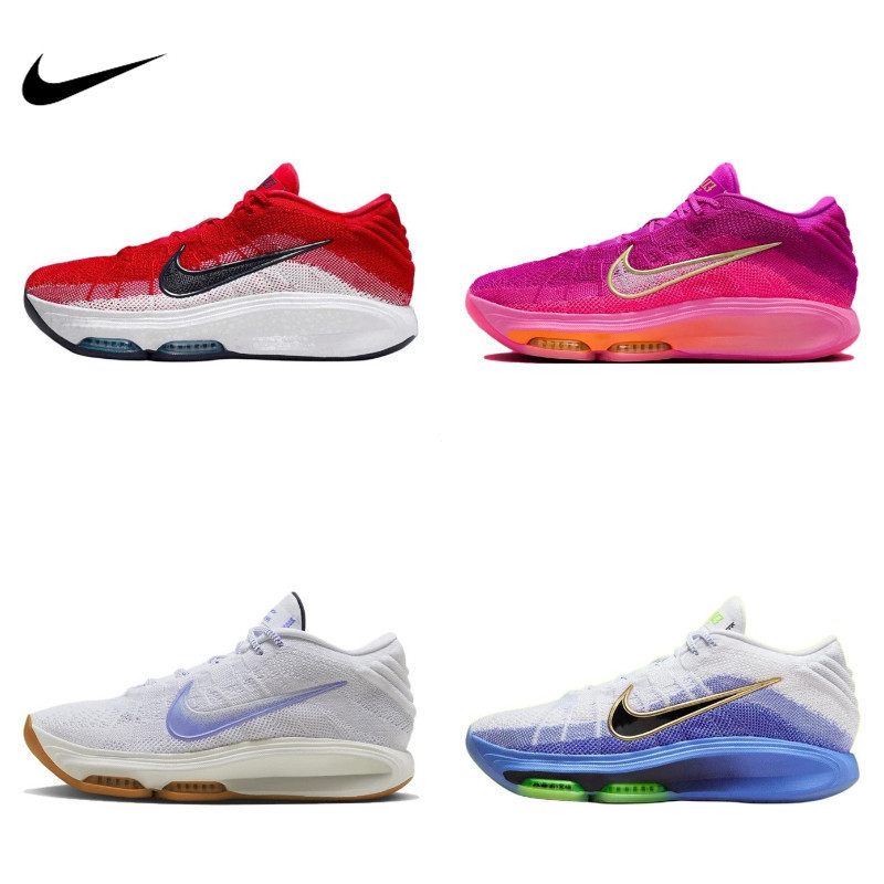 GT Hustle 3 EP Low-Top รองเท้าบาสเก็ตบอลผู้ชาย กันกระแทกด้านใน ป้องกันการลื่นไถล ทนทานและระบายอากาศด