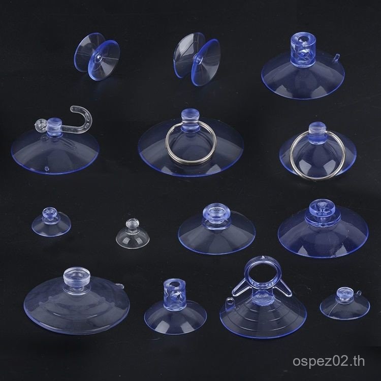 ร้อน [กลับแขก3200คน]ดูดที่วางแก้วแก้วใสถ้วยดูดขนาดเล็กกระเบื้องแขวนผนังตะขอที่มีประสิทธิภาพรถกระดานบ