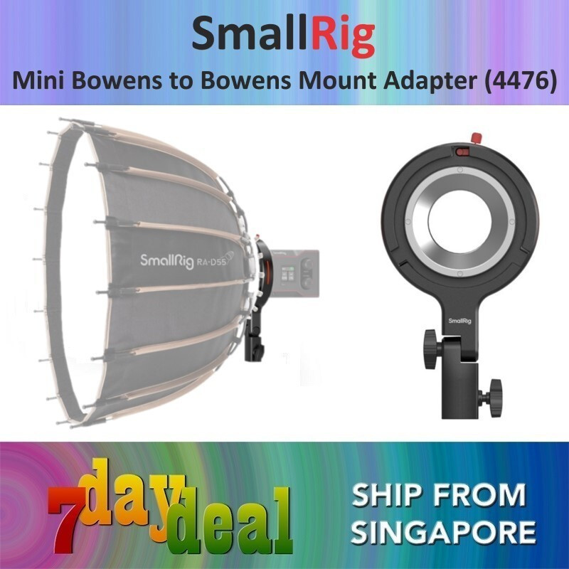 SmallRig ni Bowens to Bowens Mount Adapter 4476TH99 482B