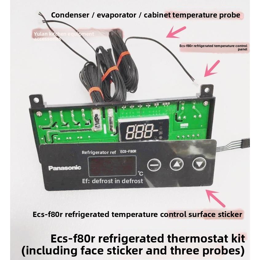 Panasonic Refrigerator Temperature Controller Surface Mount Probe ECS-F80R ECS-F80F