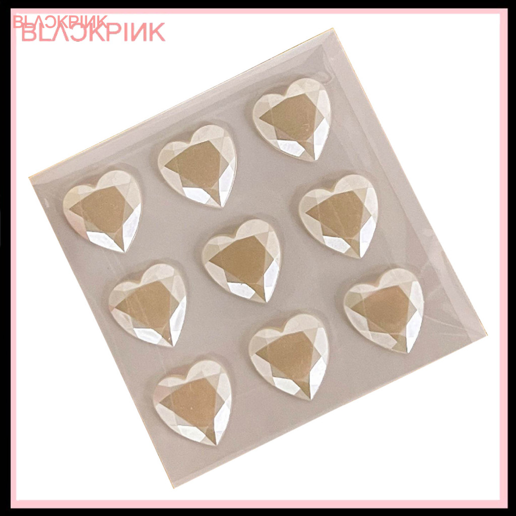 <Sunshine123> DIY Rhinestone สติกเกอร์สําหรับเด็ก Rhinestone สติกเกอร์สําหรับงานฝีมือประกายหัวใจสติก