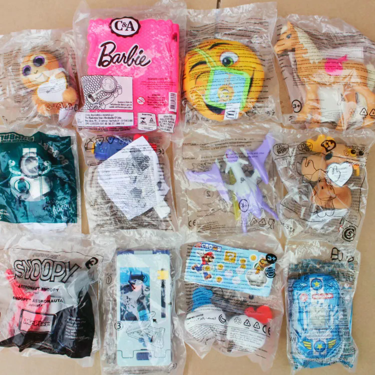 ของเล่นของ McDonald Burger King Mixed Style Pokémon Sponge Doll Boys Girls Gifts