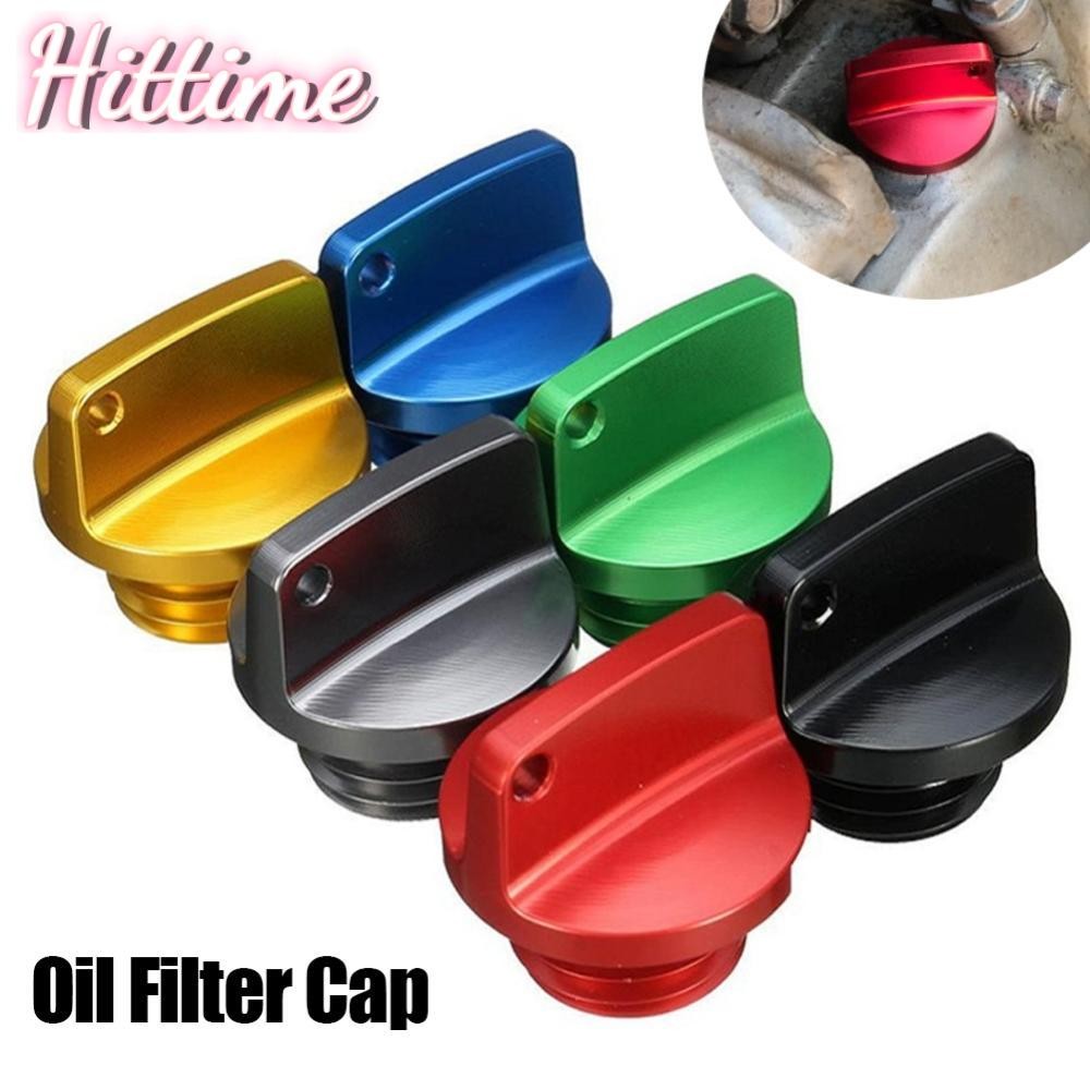 HITTIME M20x2.5mm CNC รถจักรยานยนต์น้ํามันฝาครอบเครื่องเติมน้ํามันสกรูฝาครอบปลั๊กสําหรับ Honda CR125