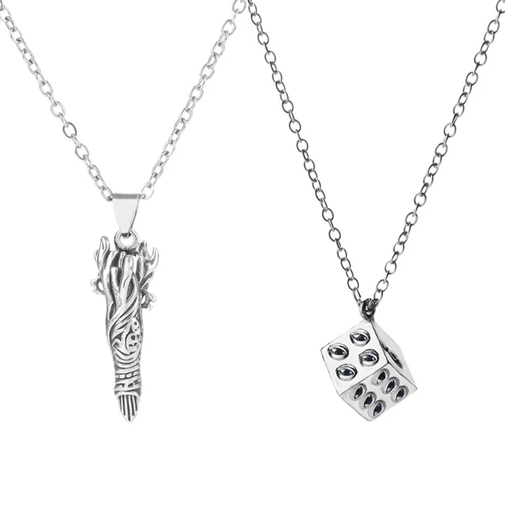 อะนิเมะ Ryomen Sukuna Satoru Gojo Gevangenis Rijk คอสเพลย์ Ketting Unisex รุ่น Prop แขวน Sieraden อุ