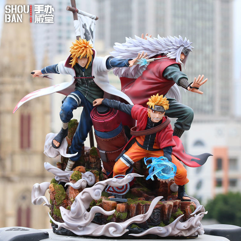 Shopee Official§Naruto Hand-Made Whirlpool Naruto Self-Coming Wave Wind Four Generations Watergate G