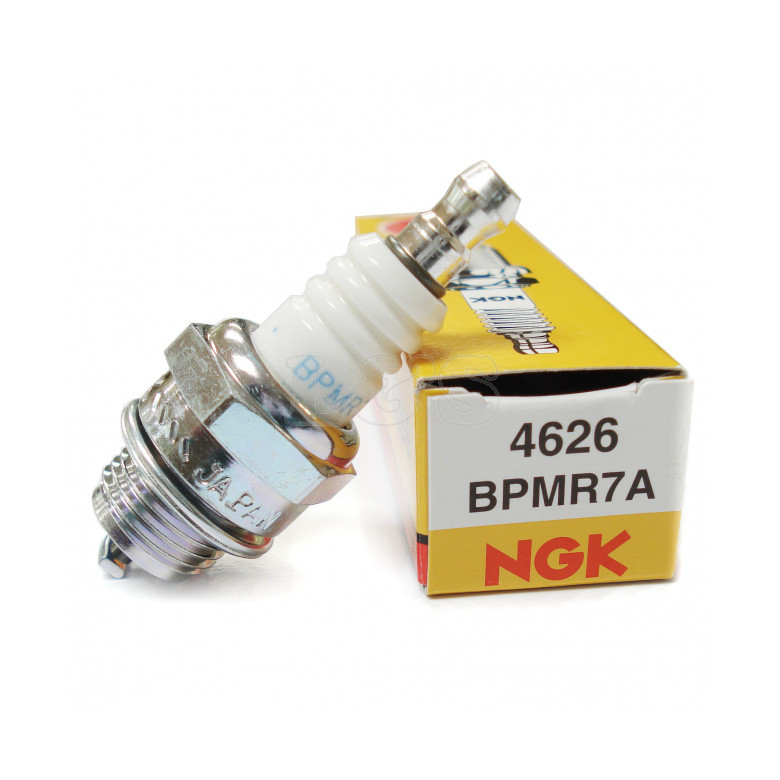 หัวเทียน NGK 4626/BPMR7A เหมาะสําหรับผัดสวนเครื่องตัดหญ้าเลื่อยโซ่เม่นสี่จังหวะตัดหญ้า FXZT