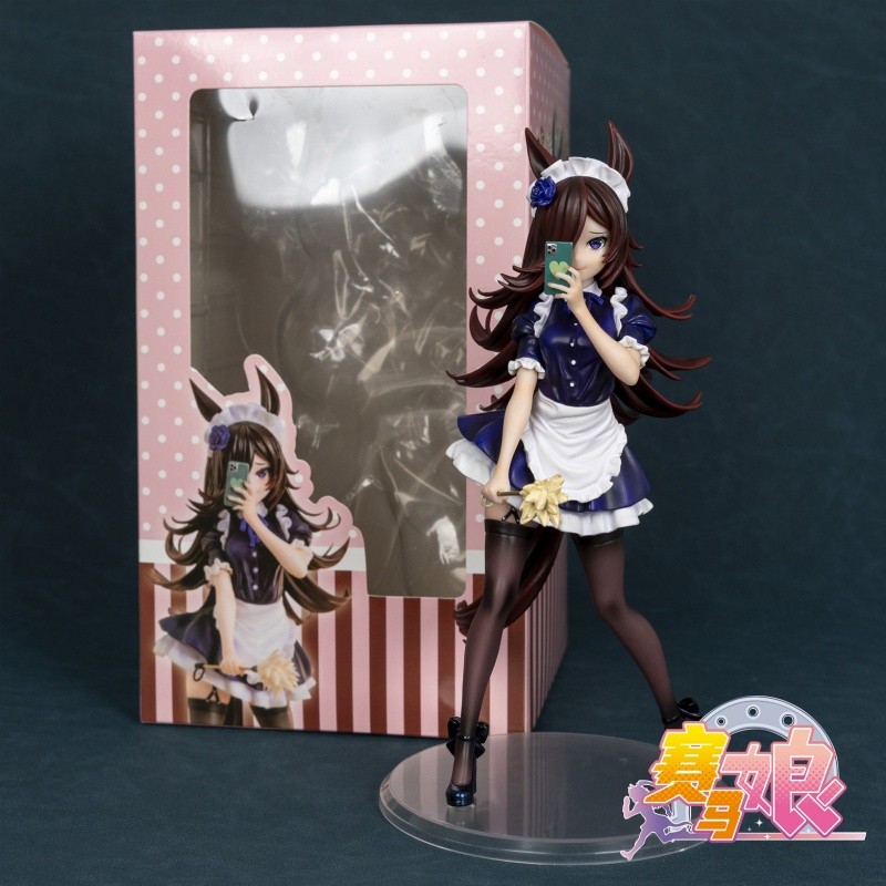 25 ซม.Umamusume Pretty Derby Rice Shower Girls PVC Action Figure