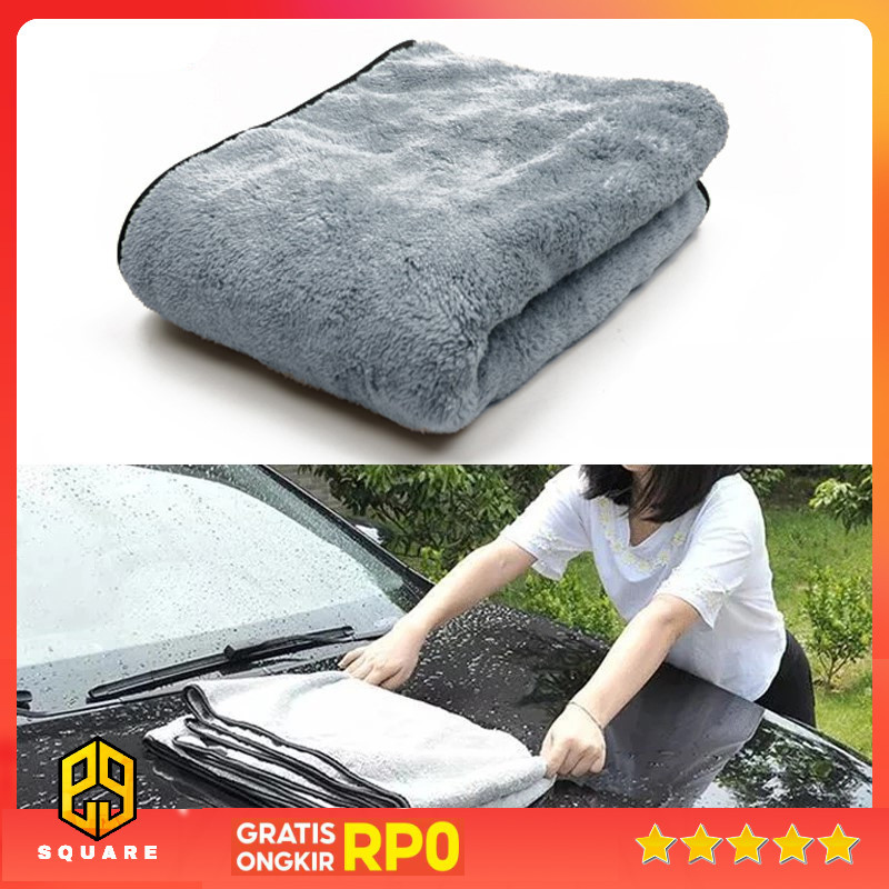 FRVWALK ผ้าขนหนูทําความสะอาดรถยนต์ไมโครไฟเบอร์ Soft - FR64 Original 99 Square