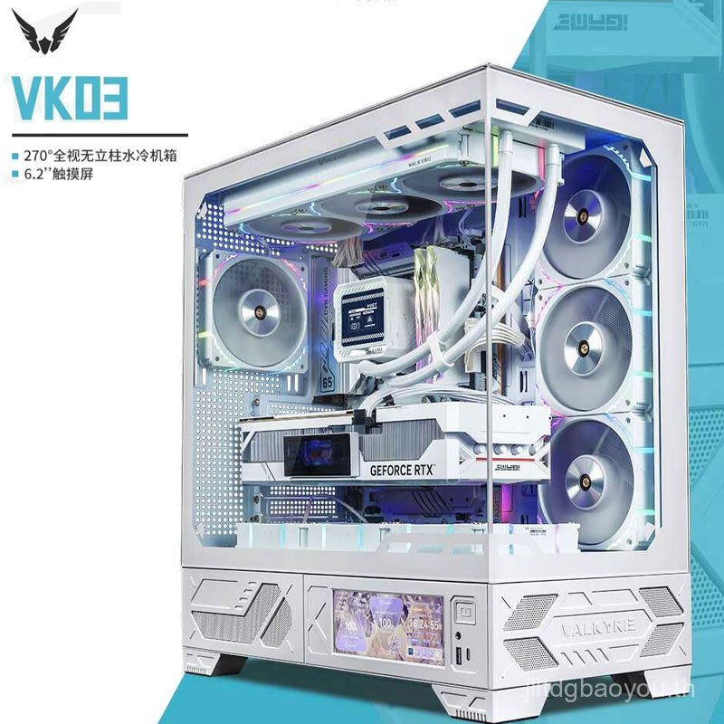 VK02/VK03M หน้าจอด้านข้างโปร่งใส Sea View Room แชสซี EATX ATX MATX