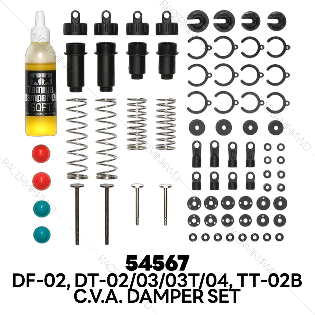 TAMIYA 54567 DF-02/DT-02/DT-03/DT-04/TT-02B C.V.A. Damper Set