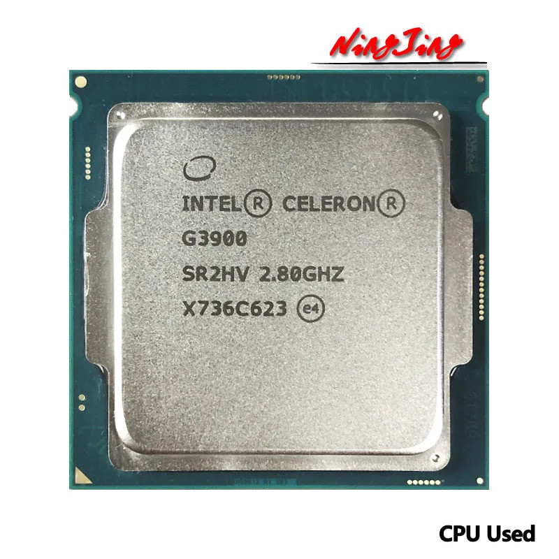 Intel Celeron G3900 2.8 GHz ใช้ CPU Dual-Core Dual-Thread 51W LGA 1151