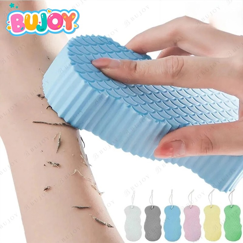 BAZZR ฟองน้ำขัดตัว ฟองน้ำขัดขี้ไคล ฟองน้ำถูตัว ฟองน้ำทำความสะอาดผิวกาย