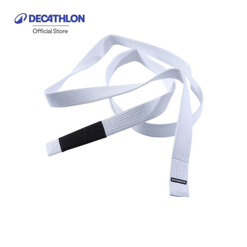 Decathlon BJJ Belt - White สายคาดเอวบราซิลเลียนยูยิตสึ (สีขาว)