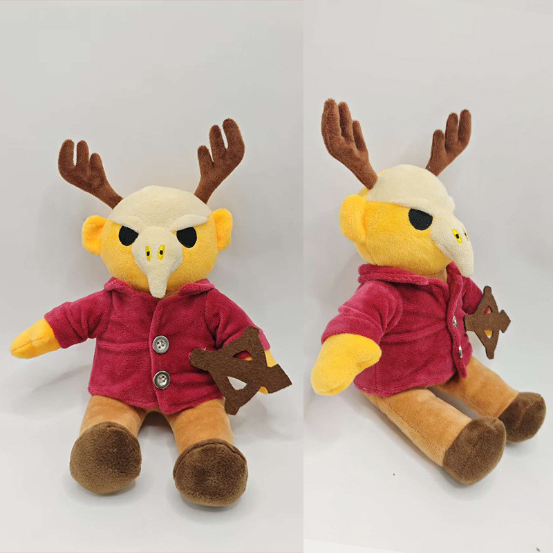 99nights in The Forest Deer Elk Doll เกม สินค้าของเล่นตุ๊กตาสําหรับของขวัญเด็ก