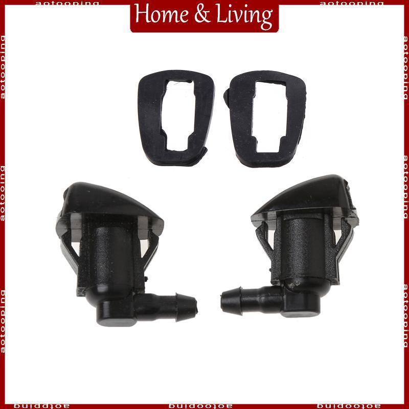 2Pcs Windshield Wiper Washer Jet Nozzle  For E120 XV3
