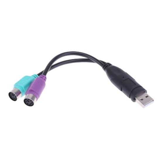 USB TO PS/2 Adapter Converter PS2