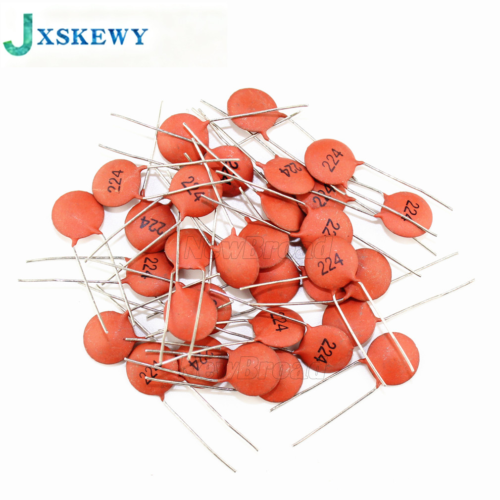 200 PCS 220pF/50V DIP-2 เซรามิคแผ่นตัวเก็บประจุ 50V 220pF 1PF 2PF 3.3PF 4PF 5PF 8PF 10PF 12PF 15PF 5