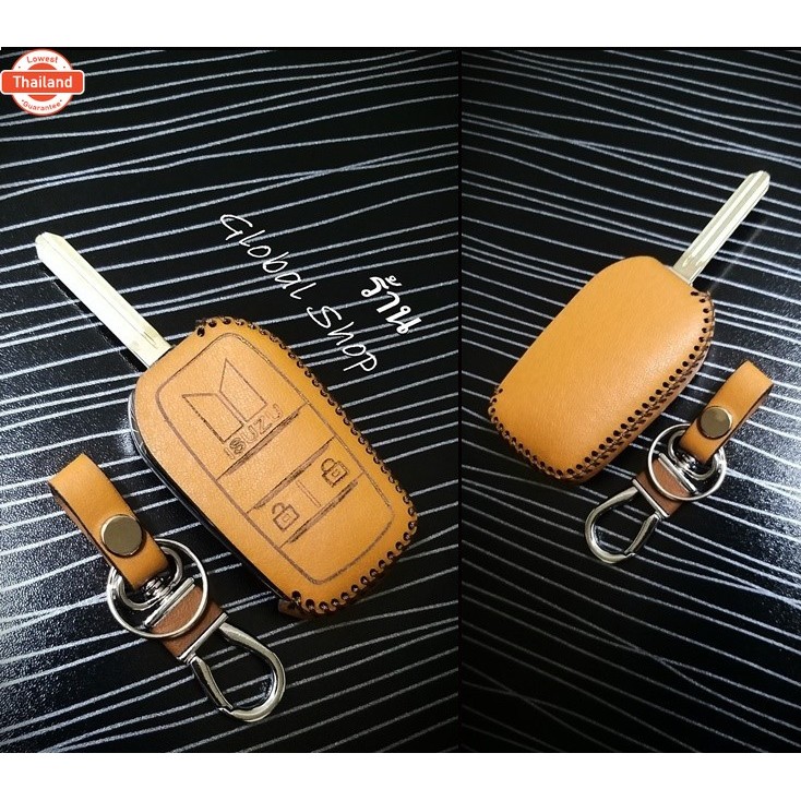 กรอกุญแจพั Isuzu All ใหม่ D-Max, 1.9 Blue P, Mu-x อีซูซู แถมฟรีถ่าน 1 ชิ้น +พวงกุญแจ 1 ชิ้น