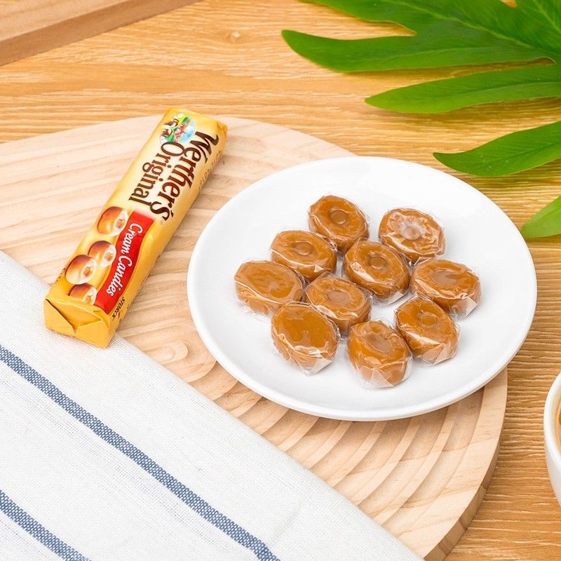 GermanWit Caramel Toffee Toffee Toffee Children ของขวัญปีใหม่ สินค้าปีใหม่ ของว่าง หมากฝรั่ง20251019