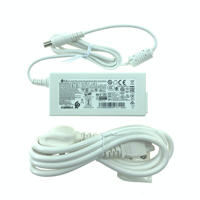 LG27UL550/600 27UD69 D2743P 27UD68-W Display Screen 19V2.4 Power Adapter