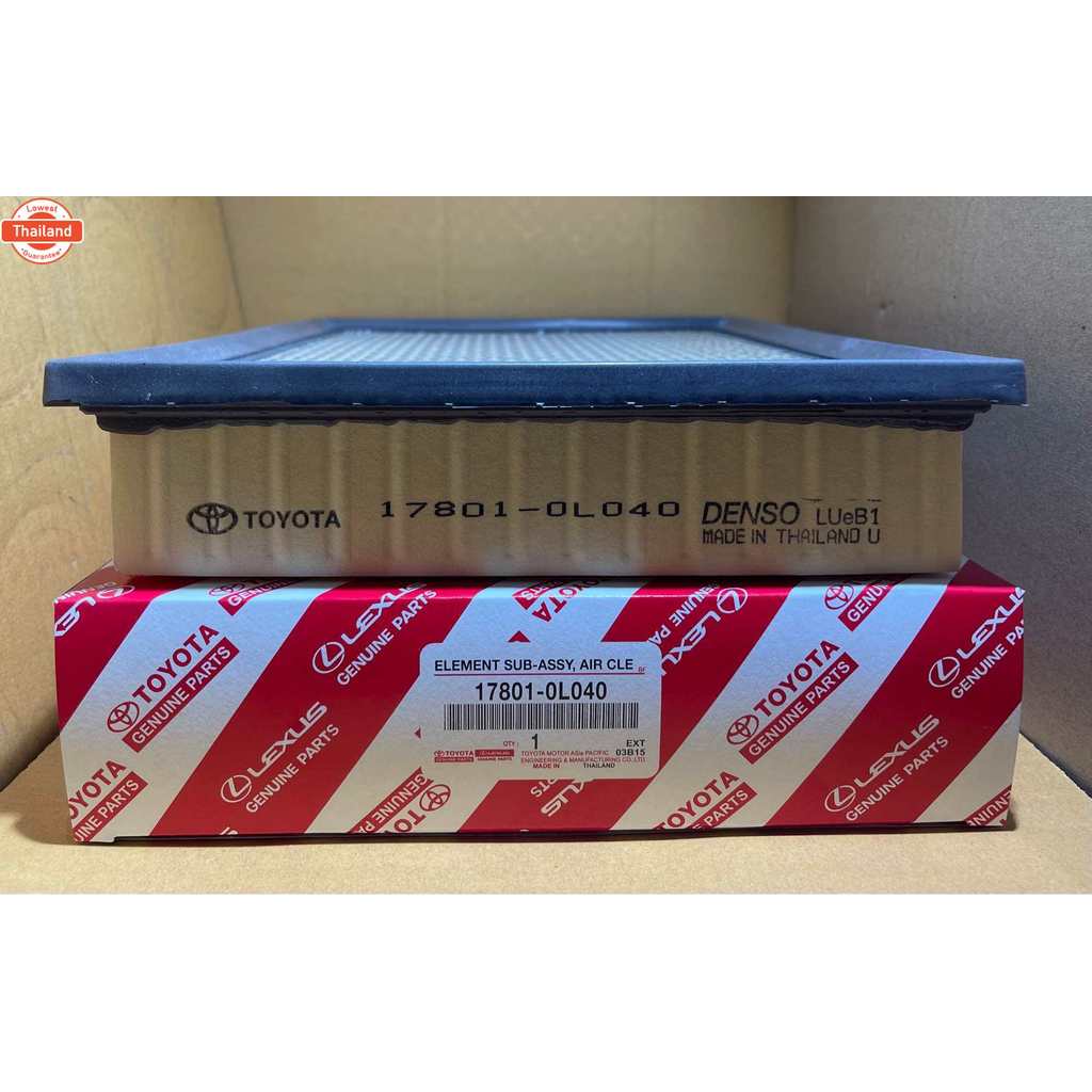 กรองอากาศ TOYOTA Revo Fortuner year 2015-2023 17801-0L040